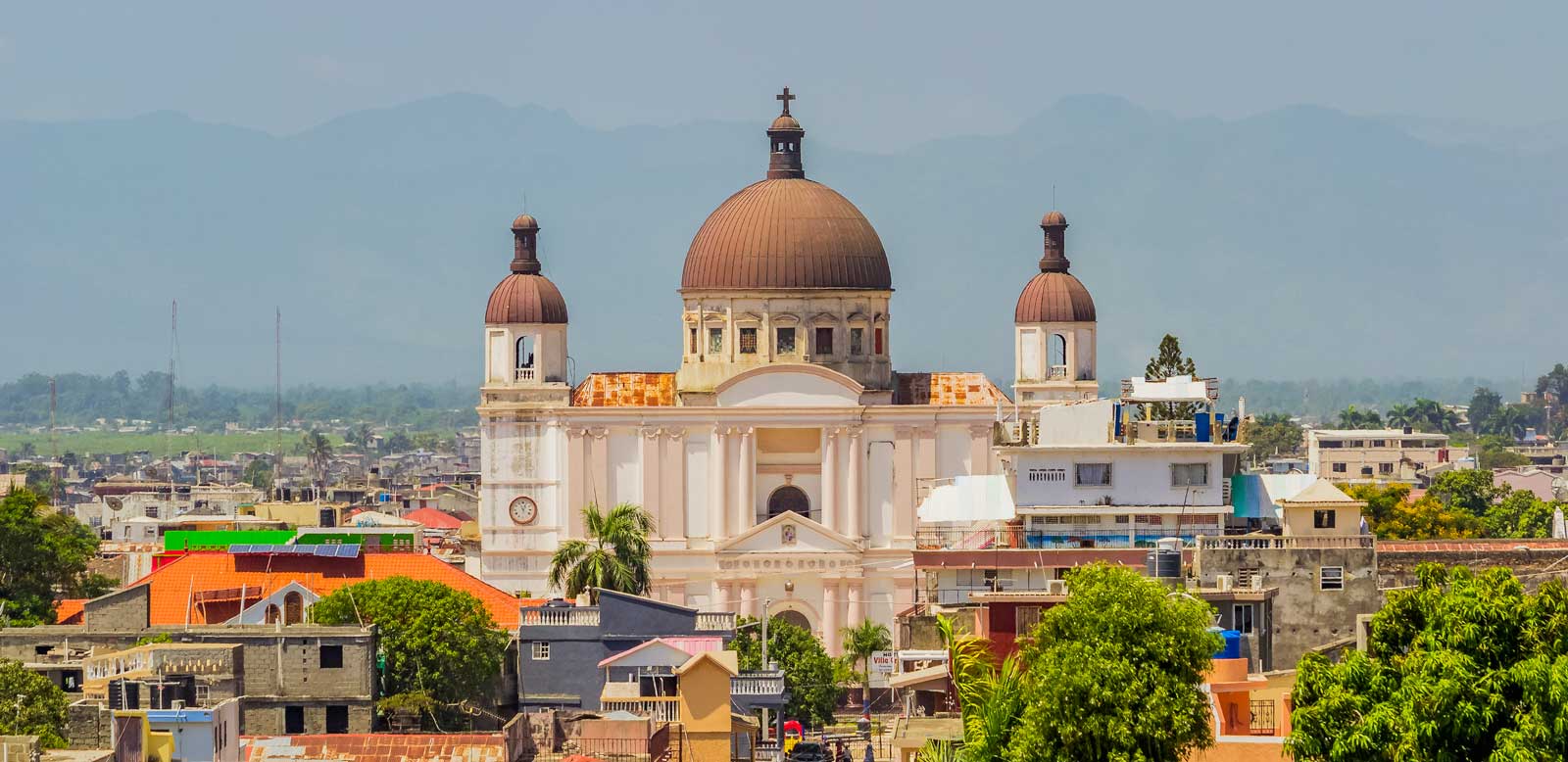 church cathedral in cap-haitien, haiti